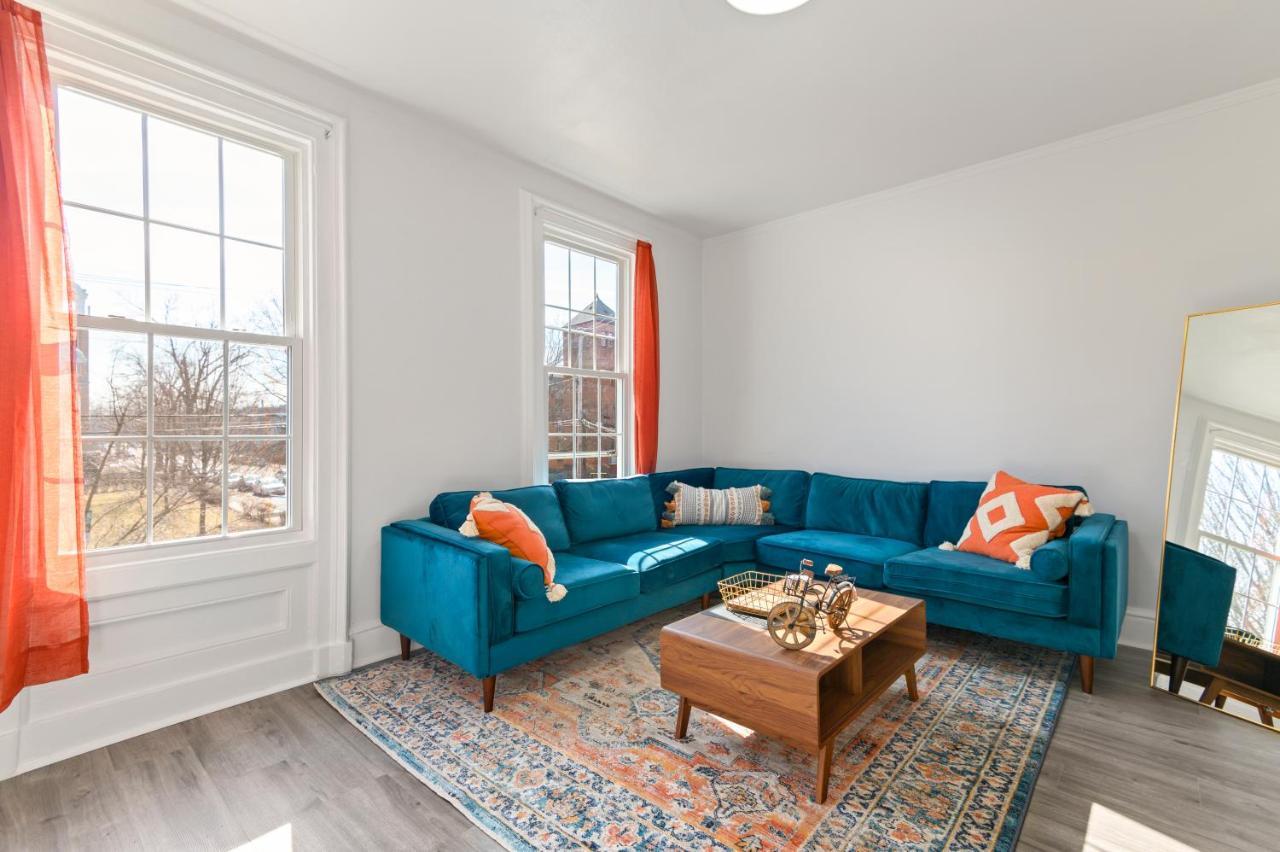 Апартаменты Orange Oasis In The Heart Of East Rock With Free Parking Near Dt And Yale Нью-Хейвен Экстерьер фото